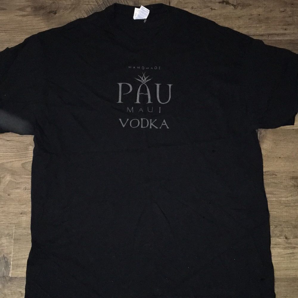 Pau Maui Hawaii Handmade Vodka t Shirt